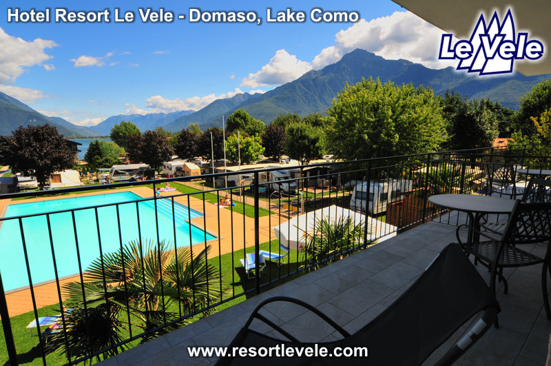 hotel resort le vele domaso Lago de Como